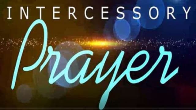 Intercessory Ministry